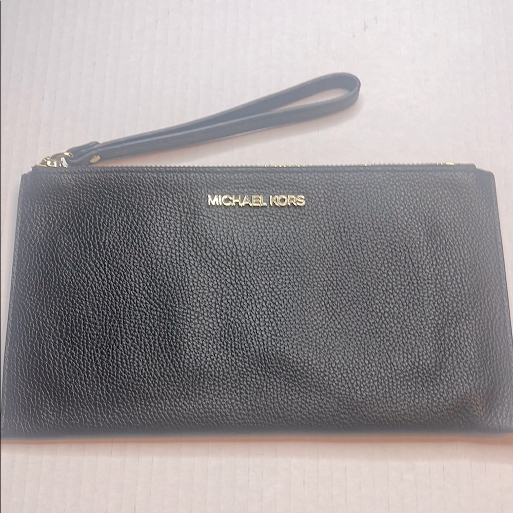 Michael Kors Black Wristlet